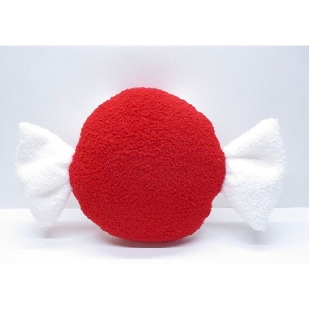 NWT Set of 2 Target Wondershop Christmas Peppermint Candy Plush Throw Pillow - Picture 4 of 7